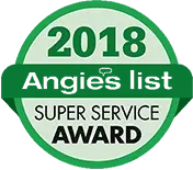 2018 Angies List Super Service Award